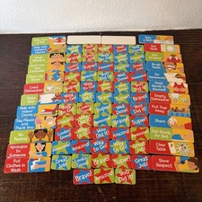 Kids Chore Reward Magnet Set Behavior Chart Praise Tasks Educational Lot