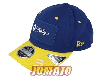 CQT7 Casquette Cap RENAULT M/L réglable : NEW ERA 9FIFTY F1 Team #3