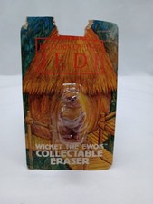 New Wicket The Ewok Vintage Return Of The Jedi Eraser Figure Brand Sealed Rare