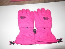 The North Face GORE-TEX Youth L Large Junior Girls Winter Gloves PINK EUC