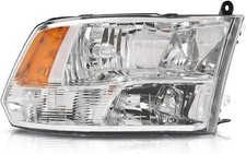 Headlight Assembly w/Bulbs Compatible with Dodge Ram 1500 2500 3500 2009-2