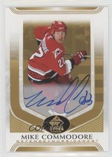 2020-21 SP Signature Edition Legends Gold Spectrum Foil Mike Commodore Auto t5g