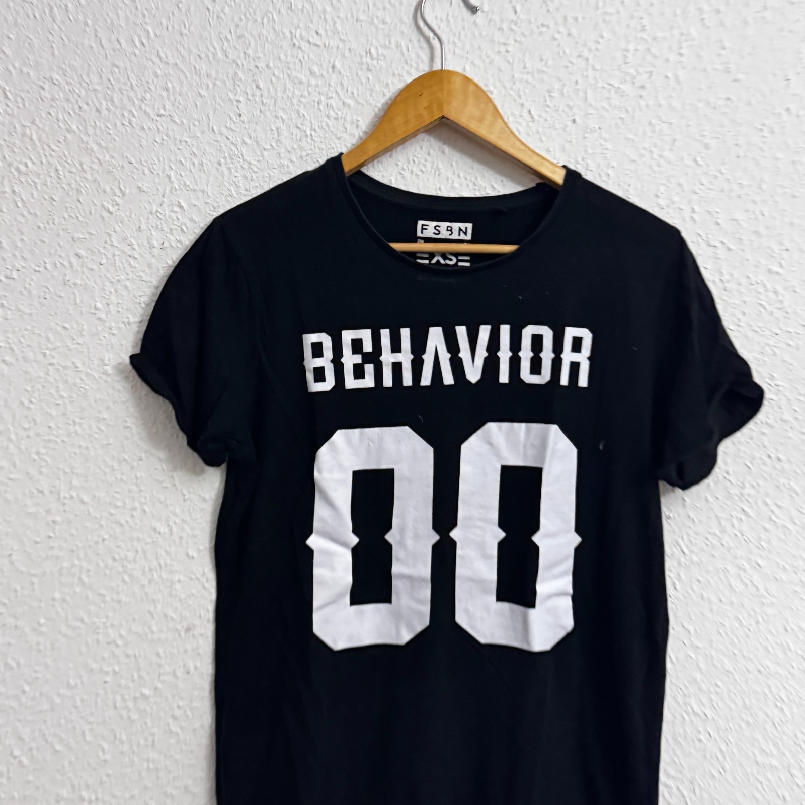 FSBN "Behavior 00" Longline Graphic T-Shirt - Size XS image 2