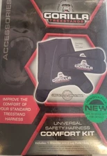 GORILLA Universal Safety Harness Comfort Kit 1-Shoulder Pad 2-Leg Pads New Open