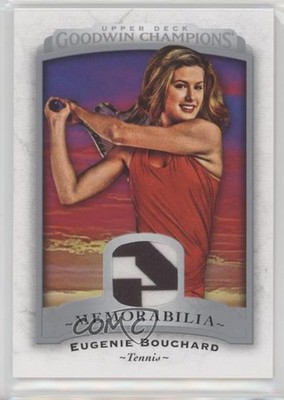 2017 Upper Deck Goodwin Champions Memorabilia Genie Bouchard Eu #M-EB 0c3
