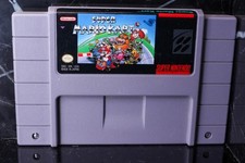 Nintendo SNES Super Mario Kart TESTED Video Game Cartridge
