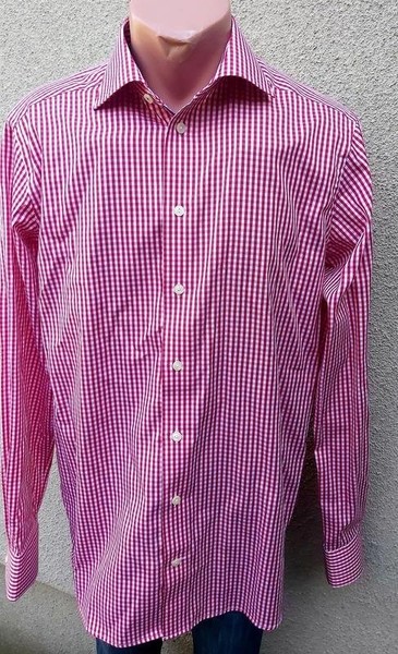Men Eton Shirt White 38 / M / 46 #3VS3