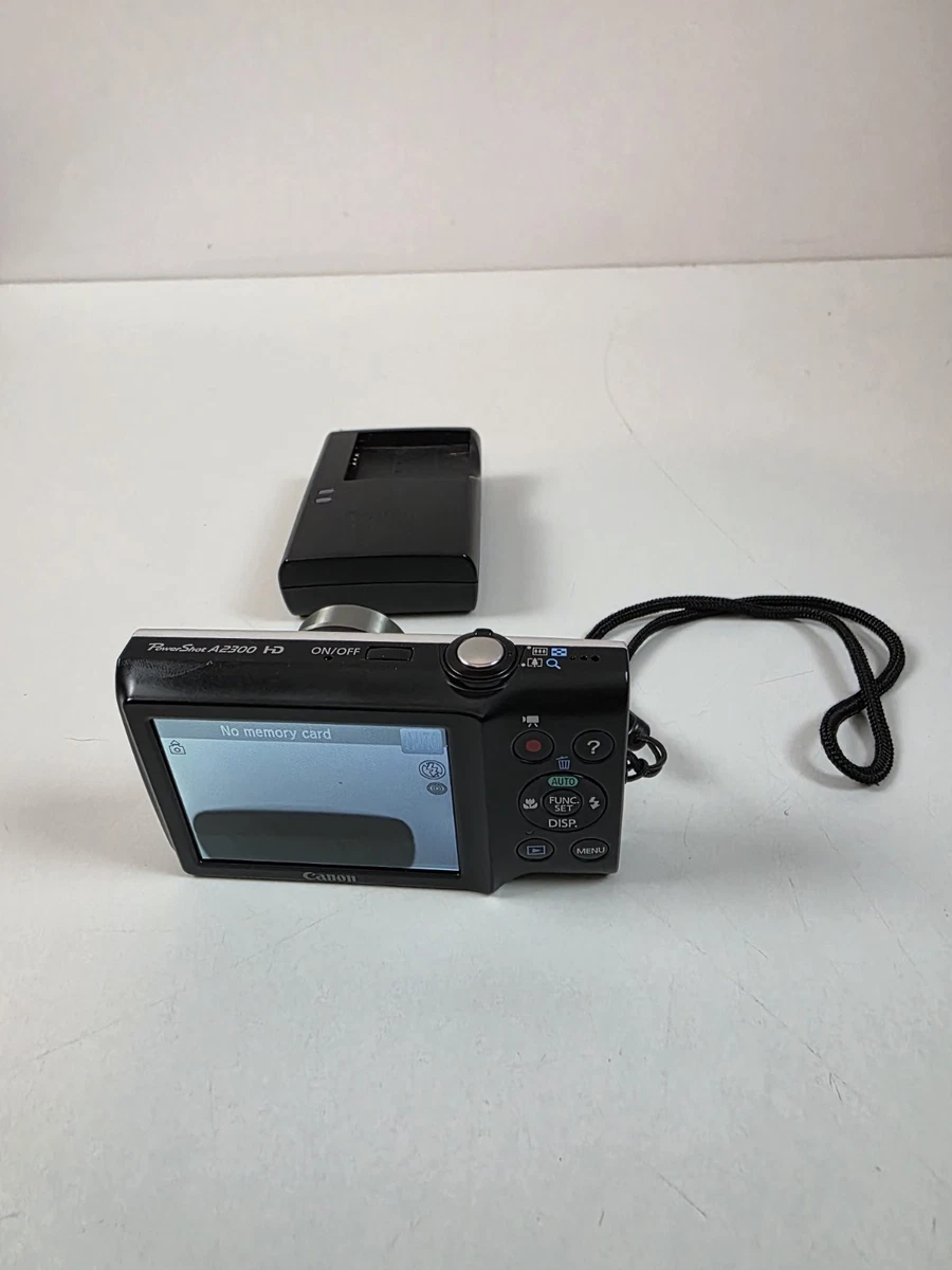 Canon PowerShot A2300 ブラック黒　箱説ケース付き Preços baixos em Câmeras digitais Canon PowerShot A2300 | eBay