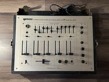 Gemini MX-8200 with Echo Stereo Mixer Equalizer Vintage Pro DJ Equipment