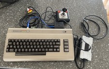 Commodore 64 w/Commodore 1702 Monitor, Joysti...