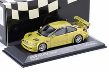 1:43 Minichamps BMW M3 E46 GTR Street Coupe 2001 Phoenix Yellow