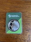 1oz .999 Fine Silver Rhinoceros San Diego Zoo Wildlife Alliance Round, 1 Ounce