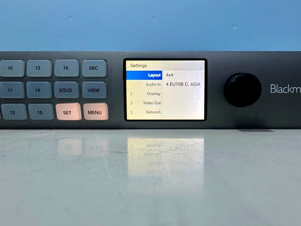 Blackmagic Design MultiView 16 – USED – Powers On – As-Is, No Accessories - Image 2 of 4