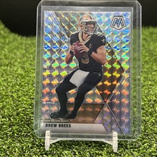 Drew Brees #142 Saints HOF Legend QB 2020 Panini MOSAIC prizm refractor parallel