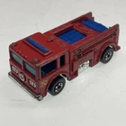 ORIGINAL VINTAGE RETRO DIECAST TOY CAR Hot Wheels 1976 Fire Eater