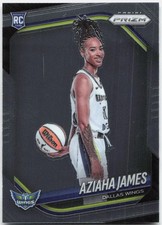 2025 Panini Prizm WNBA #141 Aziaha James Dallas Wings