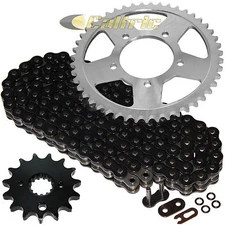Black O-Ring Drive Chain & Sprockets Kit for Suzuki GSX750F Katana 750 1989-97