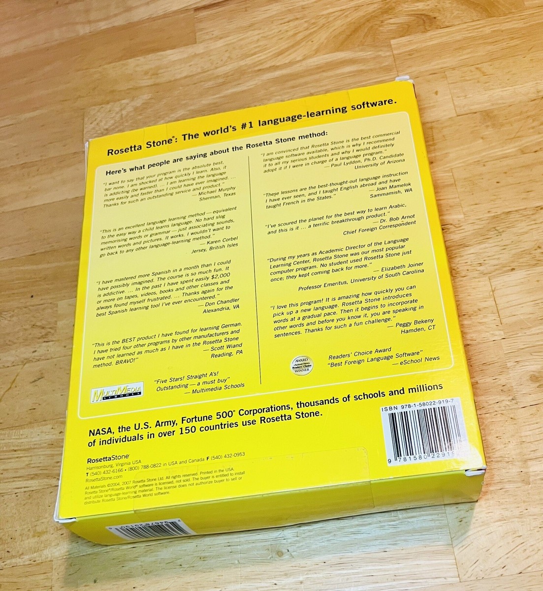 RosettaStone Spanish Version 3 Espanol Levels 1-3 Language 