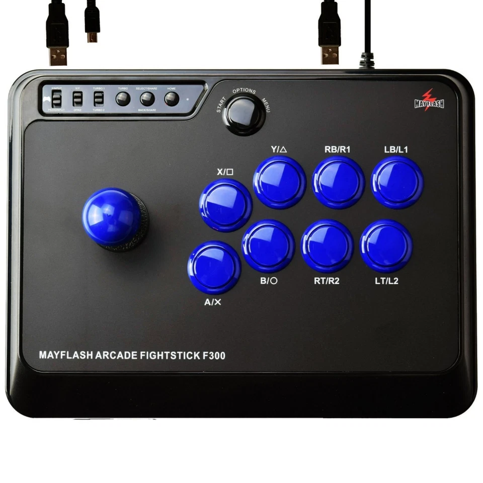 Mayflash F300 Arcade Fight Stick Joystick for PS4 PS3 XBOX ONE 360 PC, New - Image 2 of 4