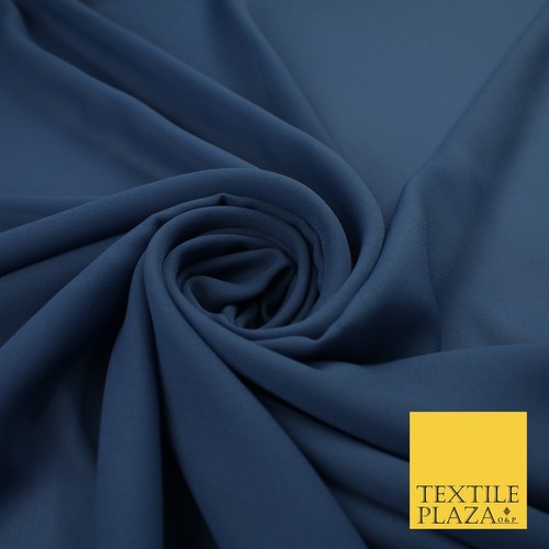 70 COLOURS Plain Dyed Chiffon Fine Soft Georgette Sheer Dress Fabric 57" Wide - Picture 107 of 209