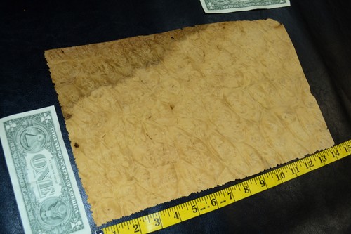 Laurel Burl Raw Wood Veneer Sheet 8 x 13 inches 1/50th 4710-15 - Picture 5 of 8