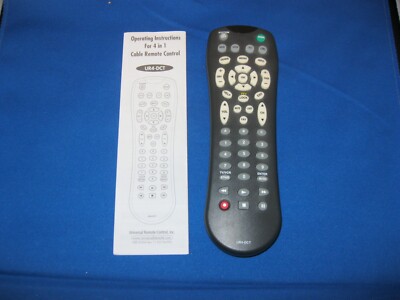 Universal Remote Control UR4-DCT 4 in 1 Cable Remote Control