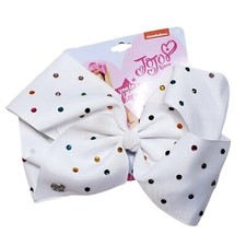 Girls Hair Bows Clip JoJo Siwa Bow Collection White Multicolor Girl Accessories