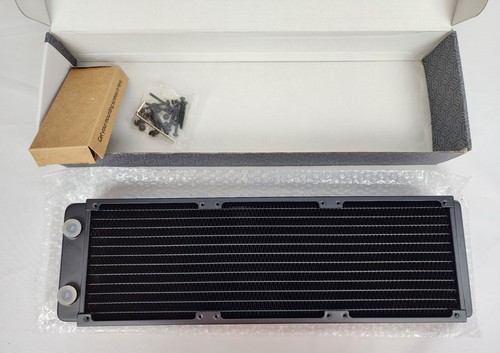 Radiador EKWB EK-CoolStream Classic PE 360 cobre negro 393 x 120 x 45 mm NUEVO - Imagen 11 de 16