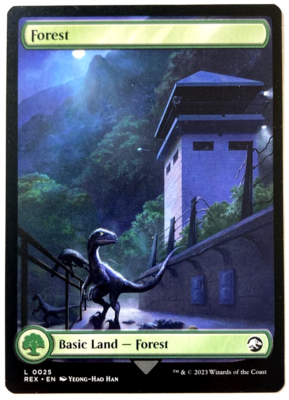 MTG Forest Jurassic World Collection 0025 NM | eBay