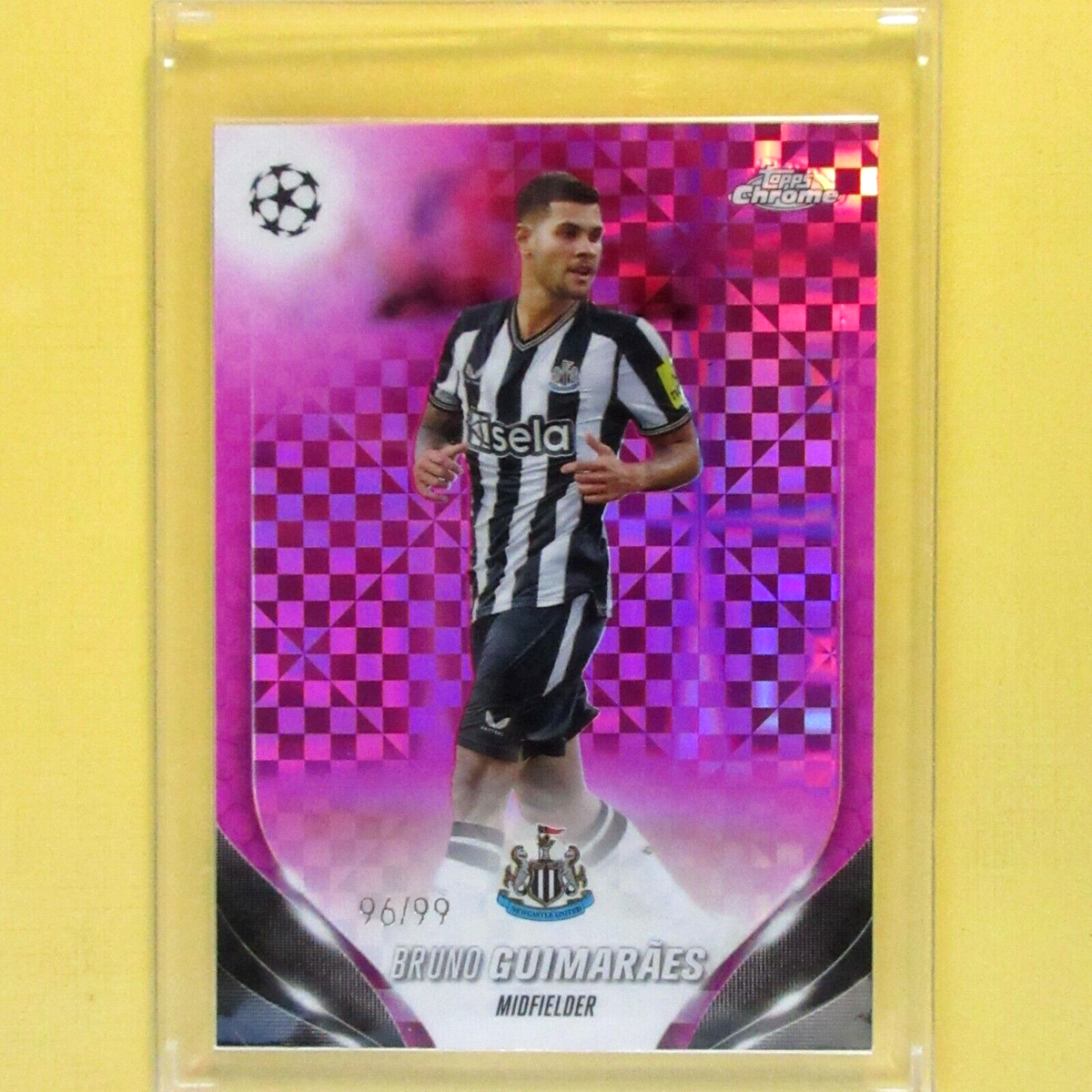 PHIL FODEN 2023-24 Topps Chrome VIOLET SPECKLE REF /299 #84 PHIL FODEN 2023-24 Topps Chrome VIOLET SPECKLE REF /299 #84