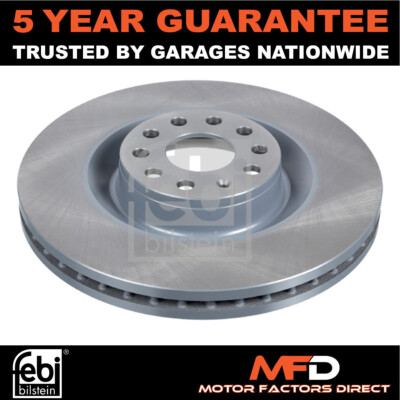 Fits VW Scirocco Seat Leon Audi A3 Febi Front 1x Brake Disc 1K0615301M