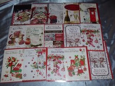 NIECE & PARTNER HUSBAND BOYFRIEND FIANCE AND OR FAMILY CHRISTMAS CARD CUTE TRAD