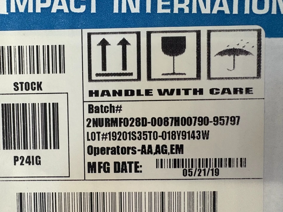 Nuevo (60) Vasos de plástico azul para restaurante Pepsi Cola 24 OZ azul Carlisle Foto 3 de 4