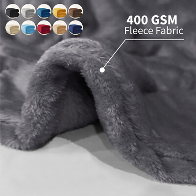 Kunstfell Fleece Überwurf weich warm Nerz groß Schlafsofa Decke Double King Size