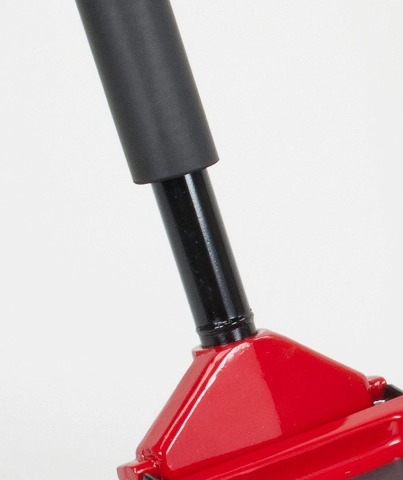 Herramienta de acero con gato de piso para vehículos pesados servicio de elevación rápida negro/rojo capacidad de 3,5 toneladas Foto 4 de 4