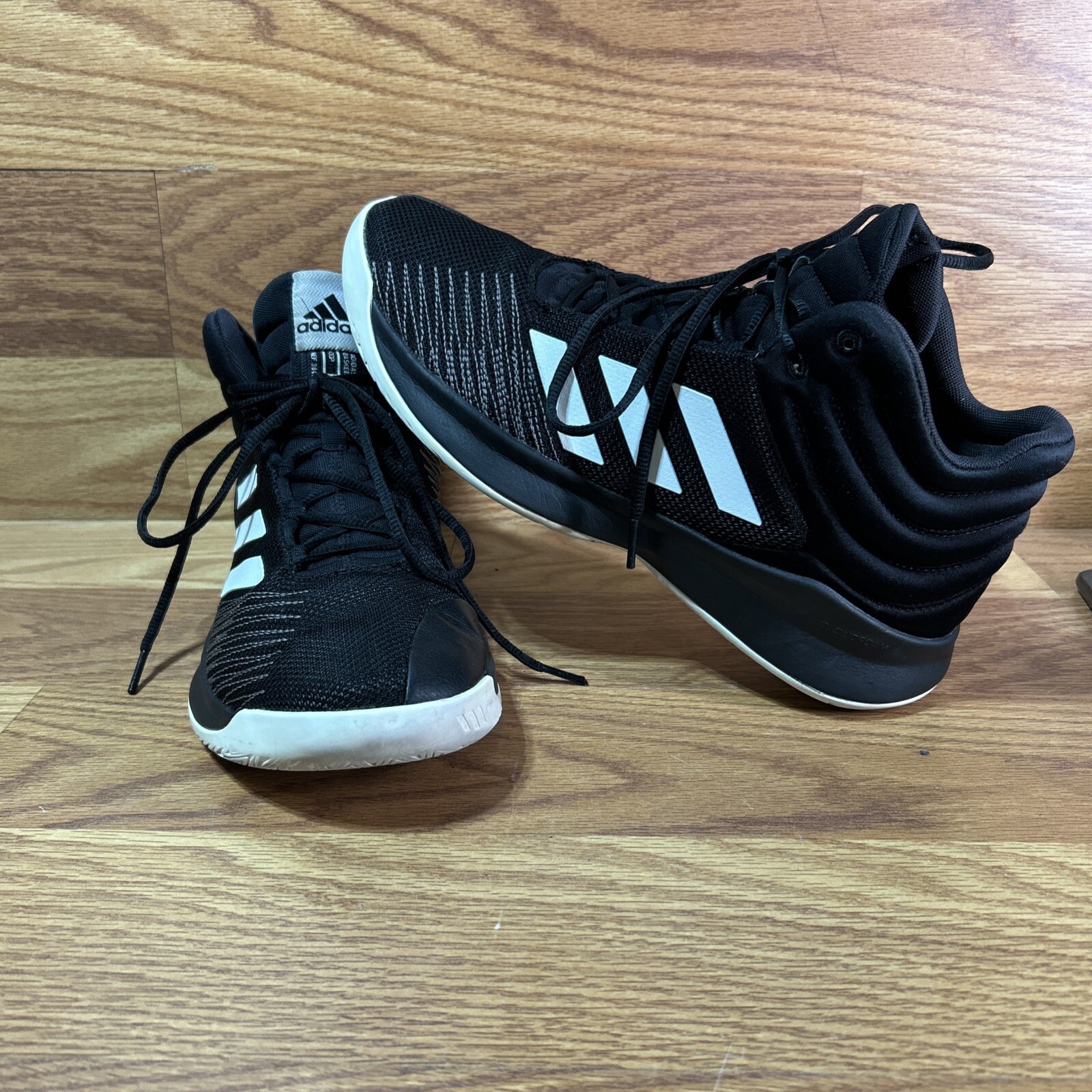 Adidas Pro Spark 2018 - Mens Black Basketball Medium-12 US /11.5 UK