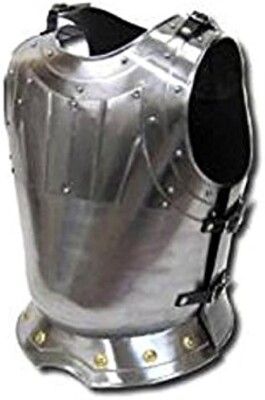 Medieval Warrior Breastplate for LARP, Cosplay, Renaissance Fairs, Halloween,his
