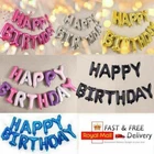 Happy Birthday Foil Balloons Bunting Banner Party Decoration Helium Self inflate
