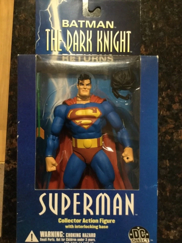 Экшн-фигурка DC Direct 6 дюймов Superman The Dark Knight and Superma Batman HUSH - Изображение 2 из 3