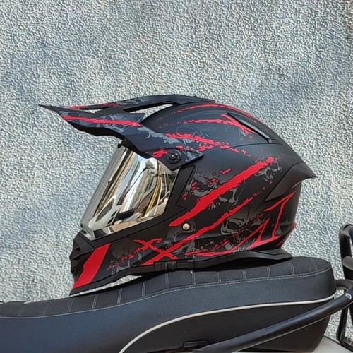 Off road Motocross Helmet atv Road Racing Motor Motorcycle Helmets Dot Approved - Picture 2 of 17