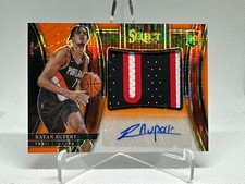 Rayan Rupert 2023-24 Select Orange Pulsar FOTL Rookie Patch Auto /30 JS-RUP