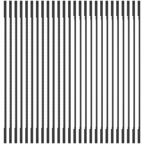26Pcs Coping Saw Blades Set 6-1/2inch High Carbon Steel Wood Cutting Saw NXX - Picture 12 of 12