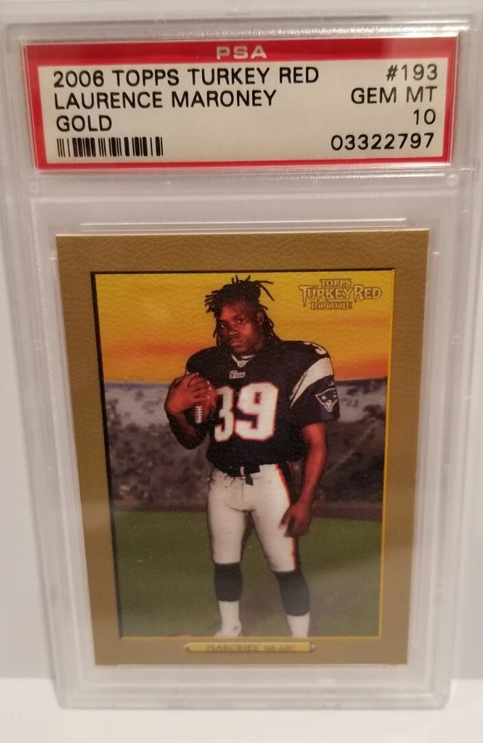 Laurence Maroney Topps Turkey Red #193 Gold