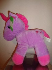 Unicorn Purple Hot Pink Stars Plush 11" Stuffed Animal Publix Supermarket NEW