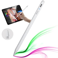 Magnetic Stylus Pen Pencil for iPad Pro/mini/Air iPhone 17 16 15 Samsung S25 S24