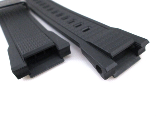 G-Shock MTG-B3000B MTG-B3000FR MTGB3000B MTGB3000FR black resin watch band strap - Picture 5 of 7