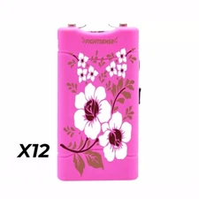 Self Defense Stun Gun with LED Flashlight & 10MV Max Power Rechargeable battery