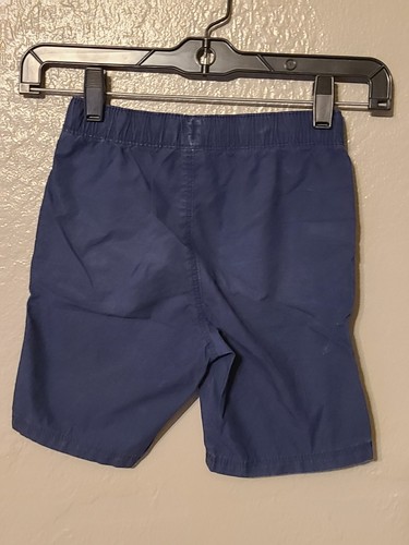 Old Navy Boys Navy Chino Shorts Size 5T- Pockets Drawstring Elastic Waist - Picture 3 of 8