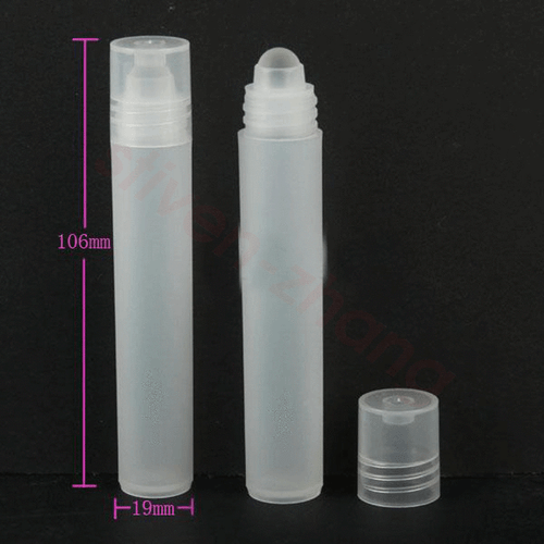 New 15ml 1/2OZ Plastic Roll On Empty Bottles Roller Ball Cologne Sport Perfume - Picture 2 of 4