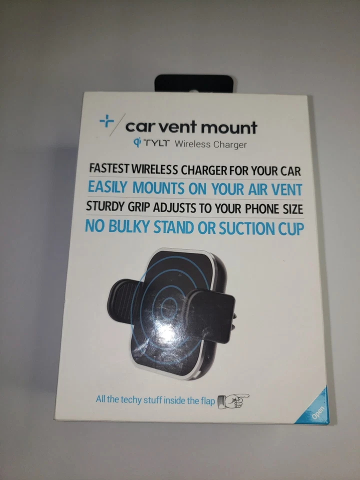 Cargador Inalámbrico Carga Rápida 10w Sujeción Automática Montaje Ventilación Coche 2d Comercio Nuevo Foto 2 de 4